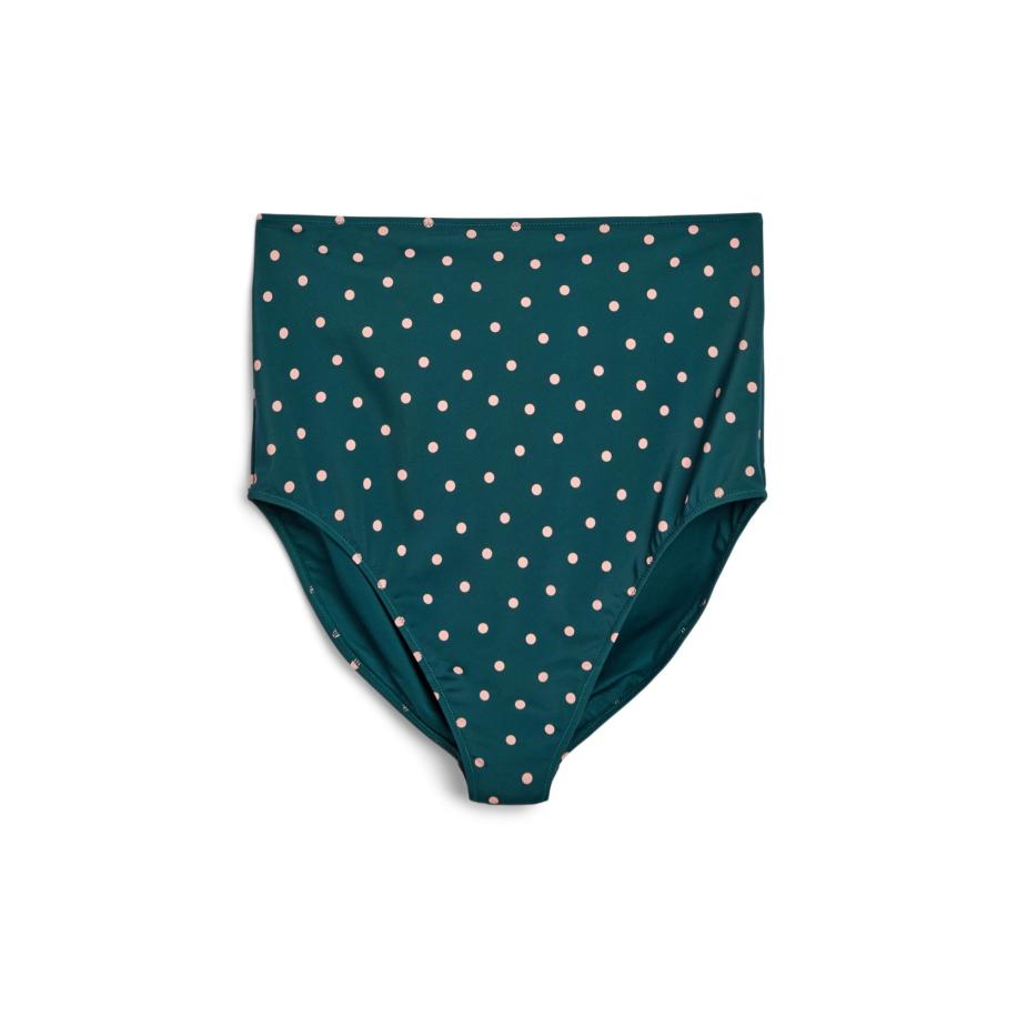 Zizzi Swim by Zizzi Bikinibroek Skatrin nude / donkergroen -