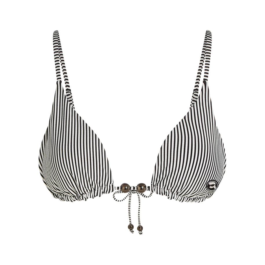 Karl Lagerfeld Karl Lagerfeld Bikinitop zwart / wit -
