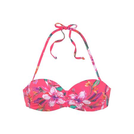 Lascana LASCANA Bikinitop groen / lila / oranje / pink / wit