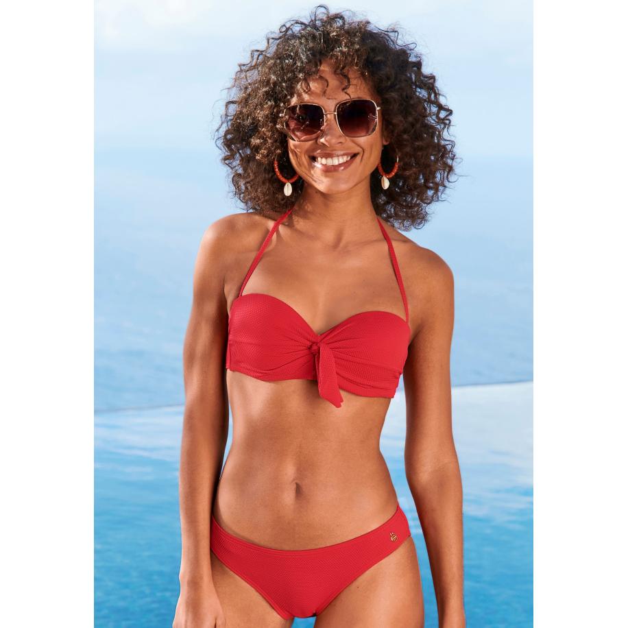 Lascana LASCANA Bikinitop rood -