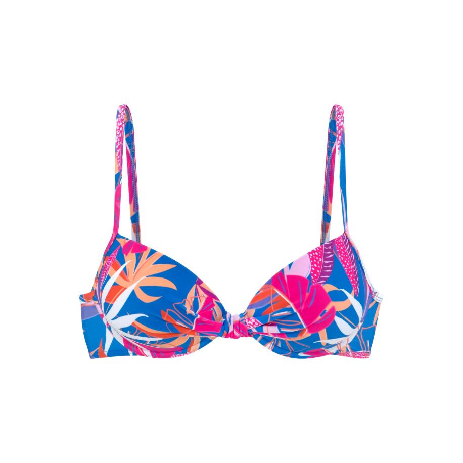 Buffalo BUFFALO Bikinitop blauw / mintgroen / pink / fuchsia -