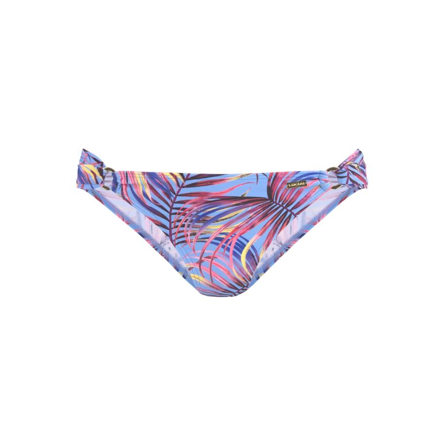 Lascana LASCANA Bikinibroek Breese hemelsblauw / lichtgeel / aubergine / lichtroze -