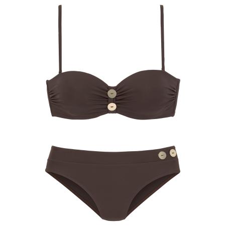 VIVANCE VIVANCE Bikini bruin / pastelroze