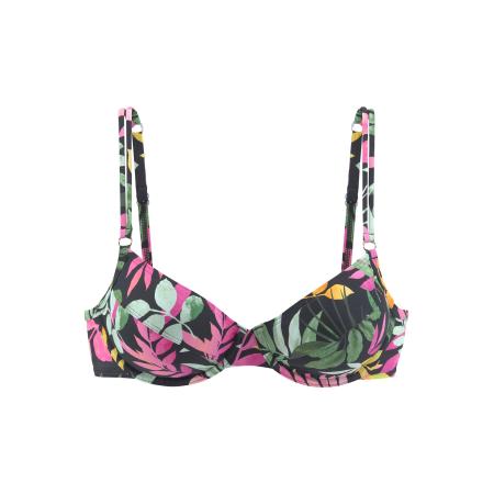VIVANCE VIVANCE Bikinitop gemengde kleuren / zwart