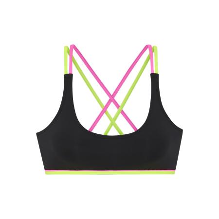 Buffalo BUFFALO Bikinitop limoen / rosa / zwart