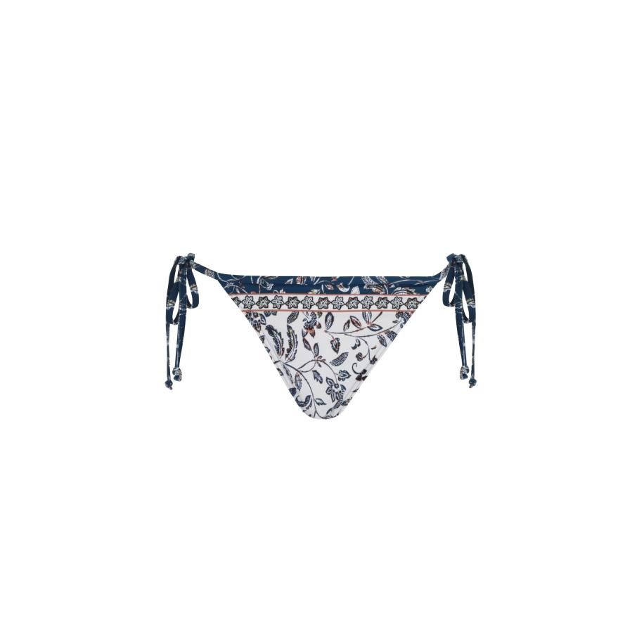OLYMPIA OLYMPIA Bikinibroek donkerblauw / olijfgroen / lichtrood / wit -