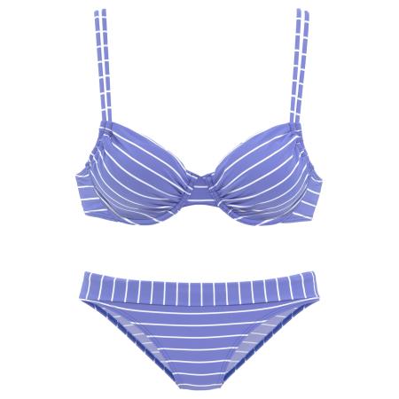 VIVANCE VIVANCE Bikini lichtblauw / wit