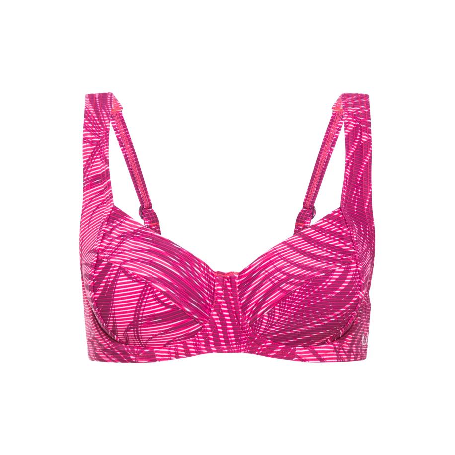 Lascana LASCANA ACTIVE Sportbikinitop pink / bordeaux / wit -