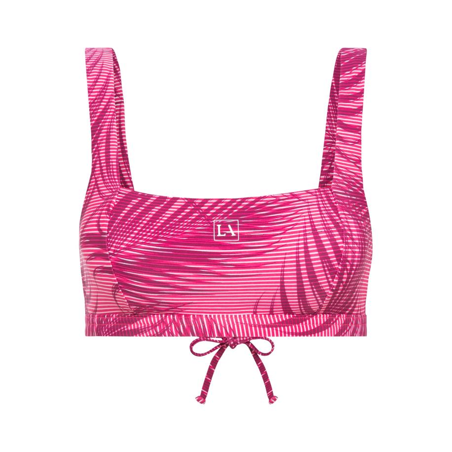 Lascana LASCANA ACTIVE Sportbikinitop pink / bordeaux / wit -