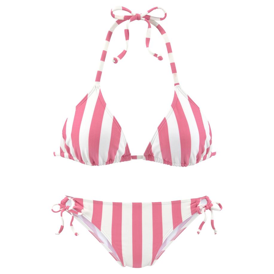 Venice Beach VENICE BEACH Bikini pink / wit -