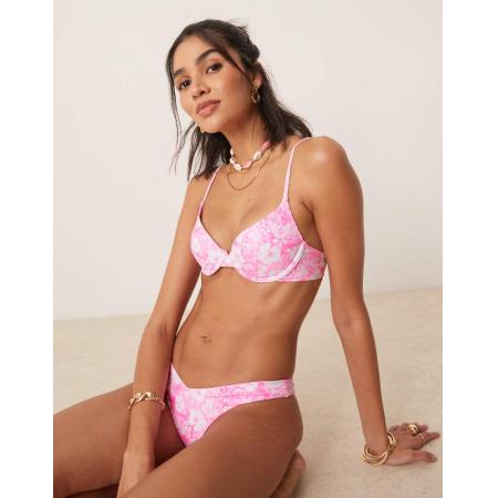 Kulani Kinis Island Blush Bikinitopje met beugels in roze