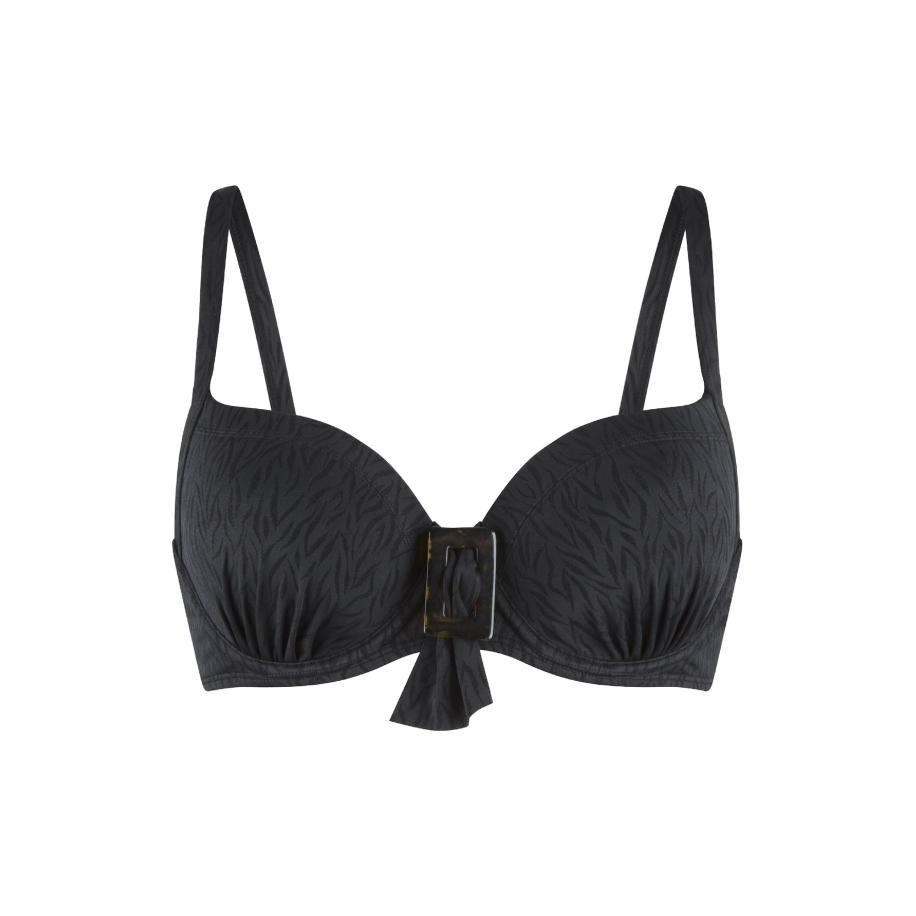 LingaDore LingaDore Bikinitop antraciet / zwart -
