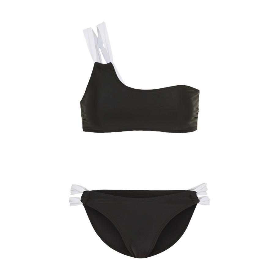 Lascana LSCN by LASCANA Bikini zwart / wit -