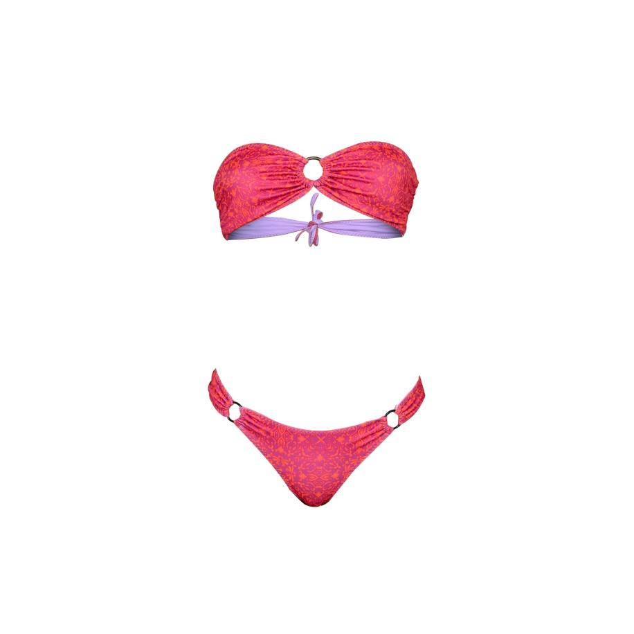 Kadoo Kadoo Bikini ECONYL® Ring of Fire Set 2-tlg. pink -