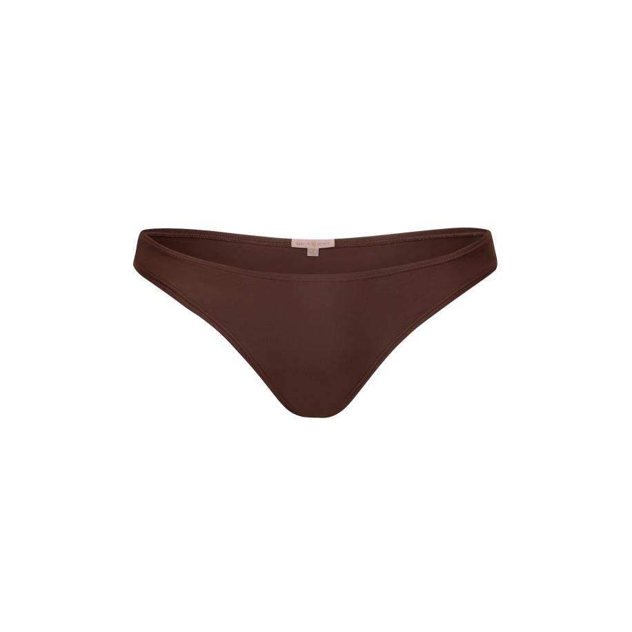 Moda Minx Moda Minx Bikinibroek Simple Swim Fixed bruin -