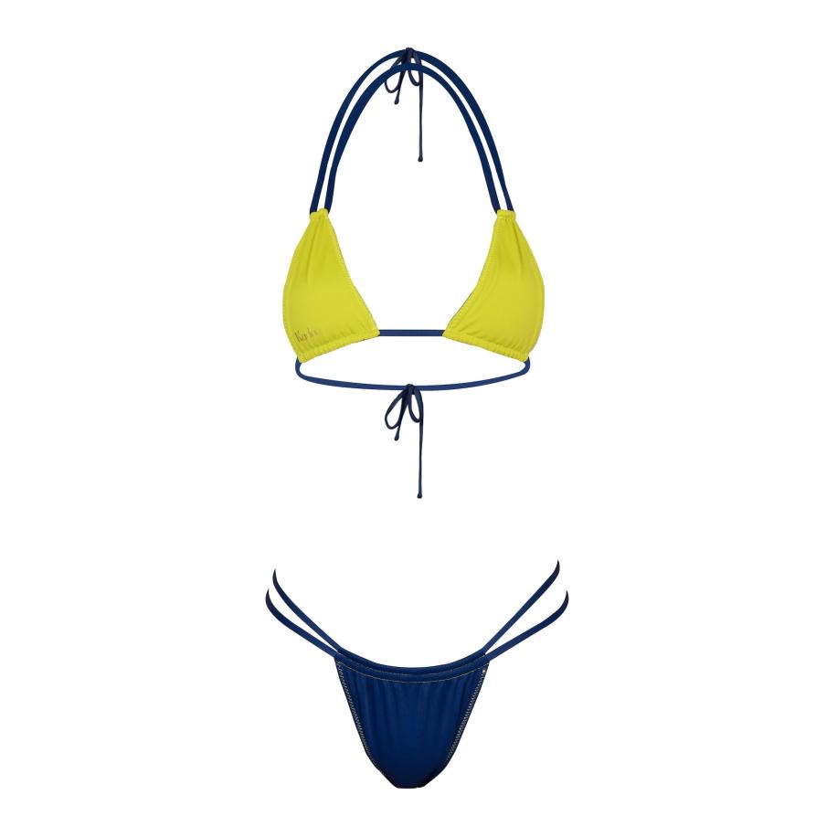 Kadoo Kadoo Bikini blauw / groen -
