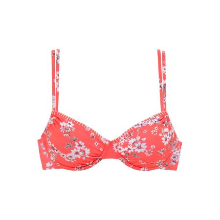 Sunseeker SUNSEEKER Bikinitop Ditsy petrol / koraal / rosa / wit