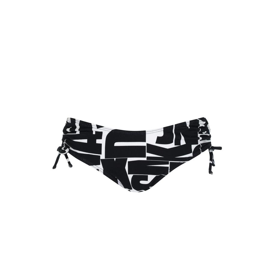 OLYMPIA OLYMPIA Bikinibroek zwart / wit -