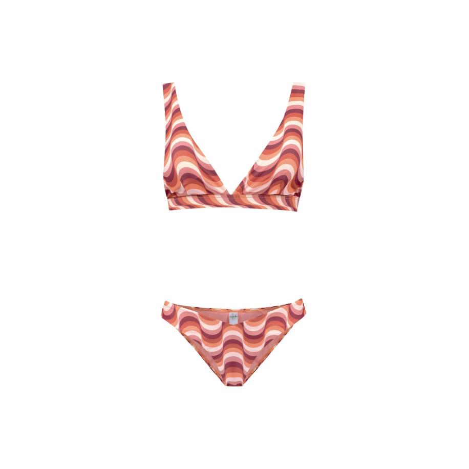 Shiwi Shiwi Bikini Amy bruin / roestbruin / pink / rosé -