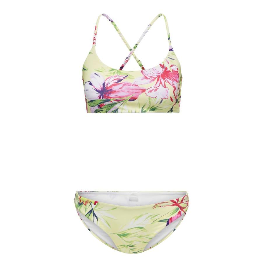 Only ONLY Bikini pastelgroen / pruim / pink / wit -