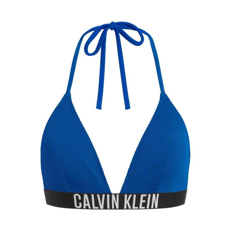 Calvin Klein Calvin Klein Swimwear Bikinitop Intense Power blauw / zwart / wit -