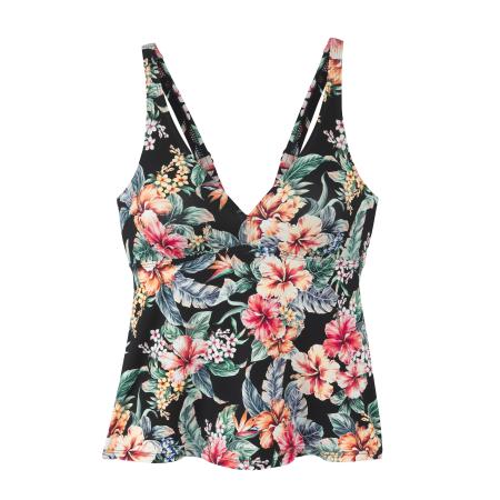 Lascana LASCANA Tankinitop beige / groen / pink / zwart