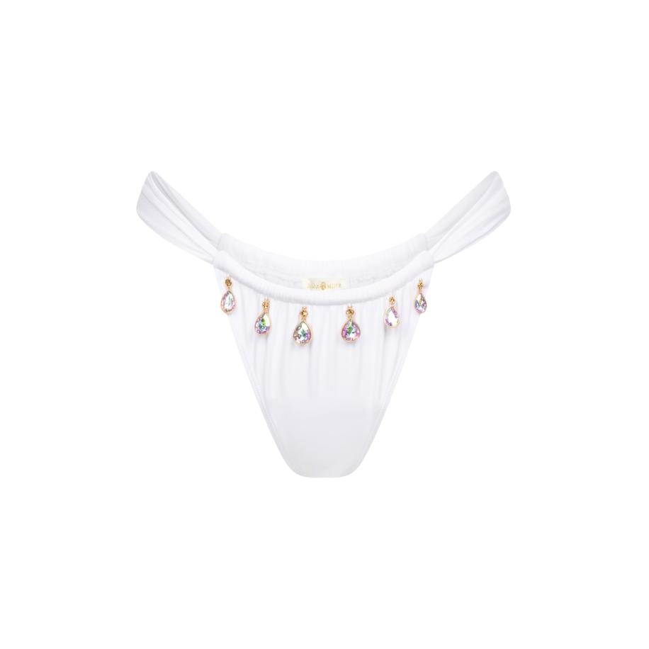 Moda Minx Moda Minx Bikinibroek wit -