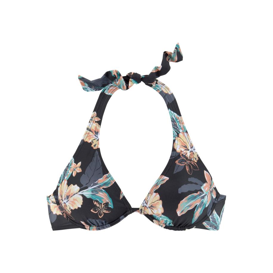 Venice Beach VENICE BEACH Bikinitop camel / turquoise / grijs / zwart -