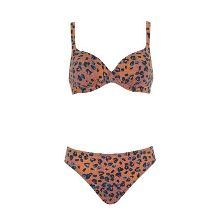 OLYMPIA OLYMPIA Bikini blauw / marine / bruin / rosa