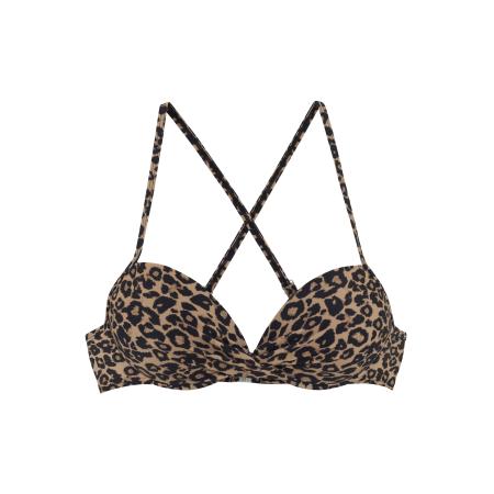 VIVANCE VIVANCE Bikinitop bruin / zwart