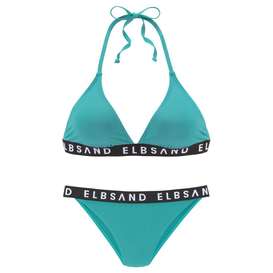 Elbsand Elbsand Bikini mintgroen / zwart / wit -