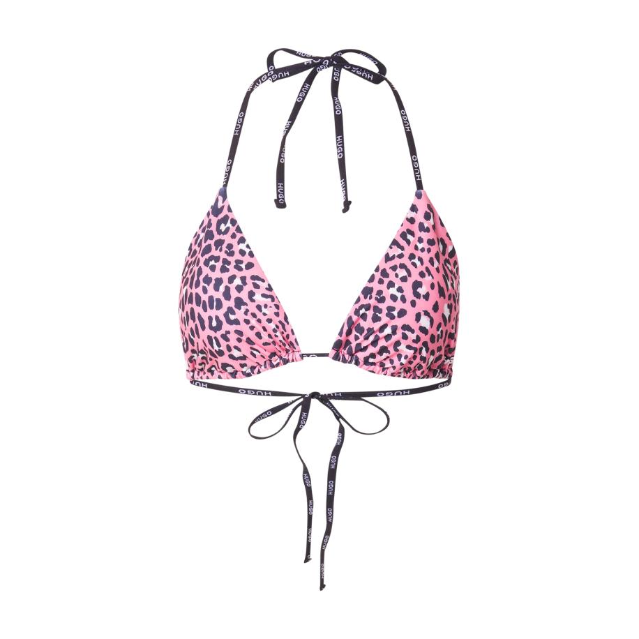 Hugo Boss HUGO Bikinitop pastelrood / zwart / wit -