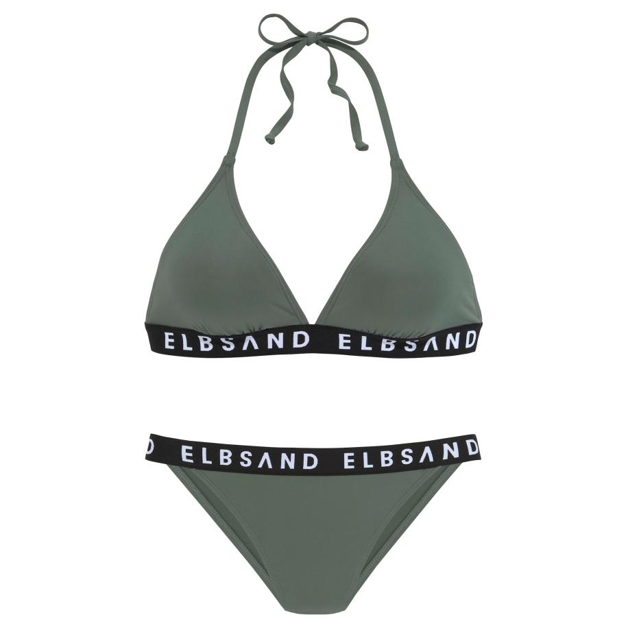 Elbsand Elbsand Bikini kaki / zwart / wit -