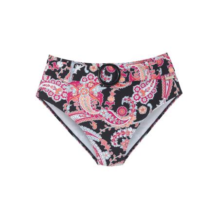 SUNSEEKER Bikinibroek pastelblauw / pink / zwart / wit