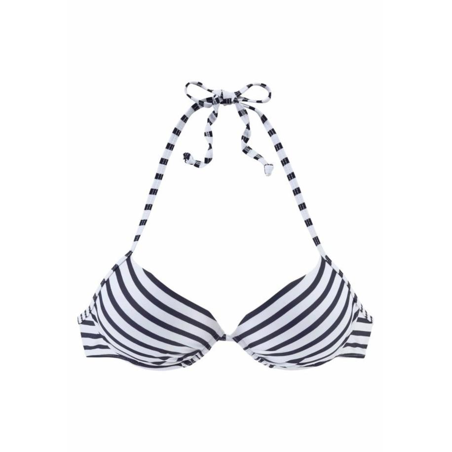 Venice Beach VENICE BEACH Bikinitop Summer navy / wit -