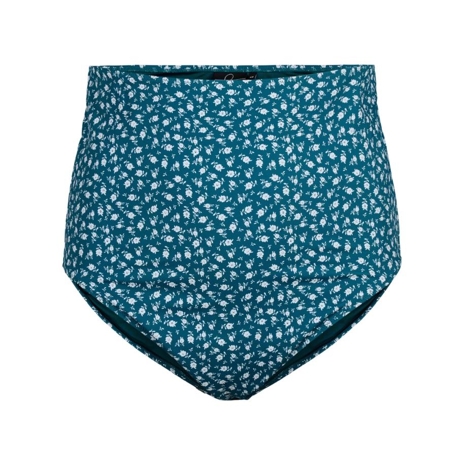 Zizzi Swim by Zizzi Bikinibroek Katrin blauw / wit -