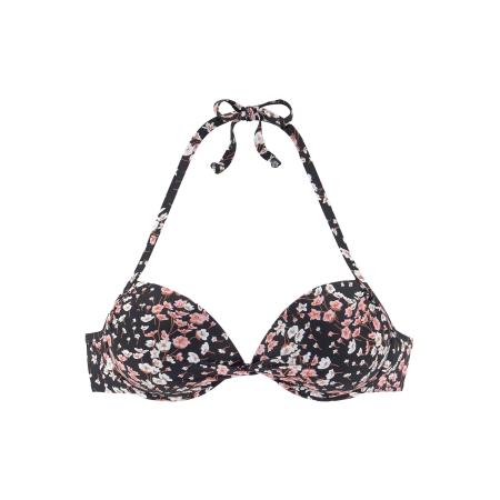 Lascana LASCANA Bikinitop gemengde kleuren / zwart