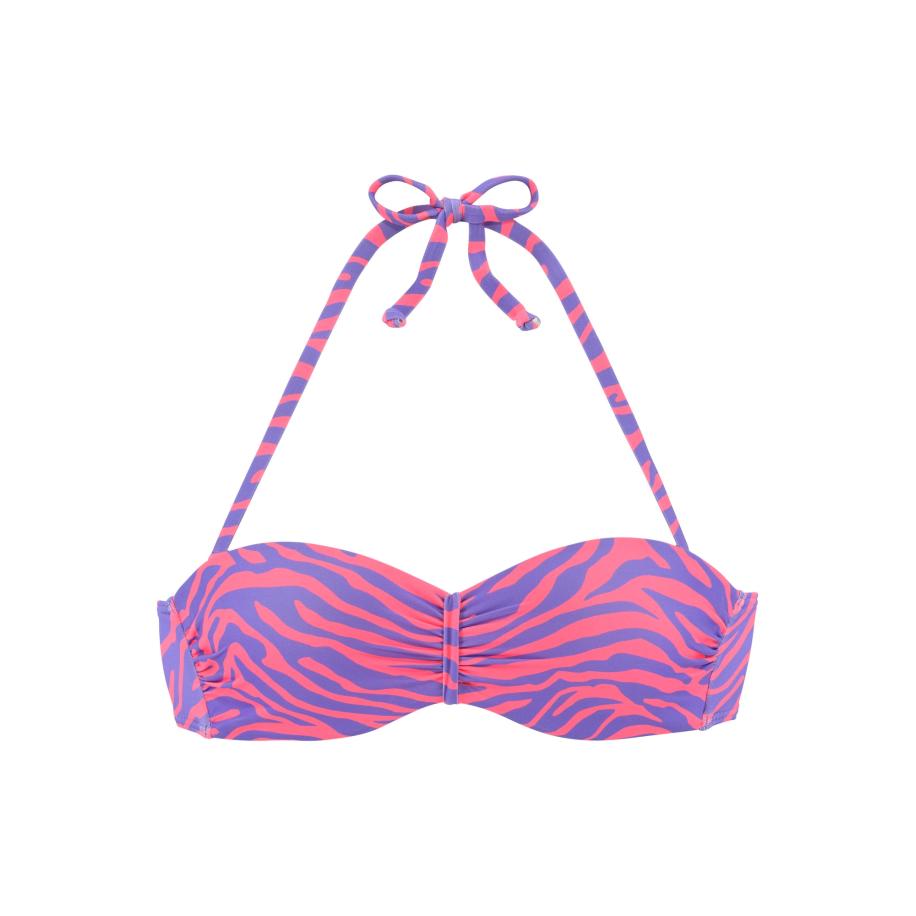 Venice Beach VENICE BEACH Bikinitop donkerlila / pink -