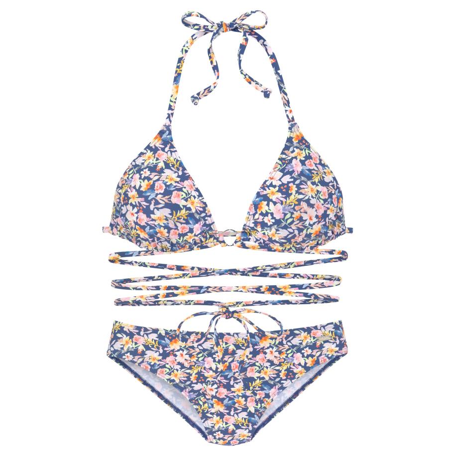 Buffalo BUFFALO Bikini blauw / lichtgeel / oranje / rosa -