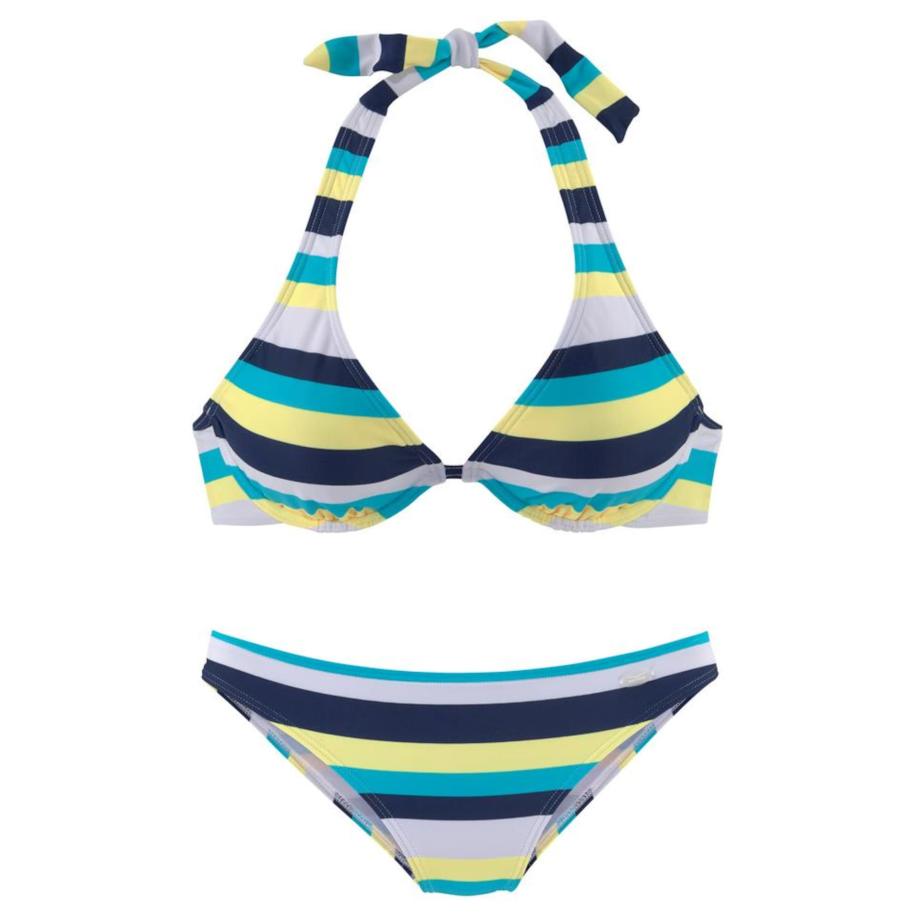 Venice Beach VENICE BEACH Bikini navy / lichtblauw / geel / wit -