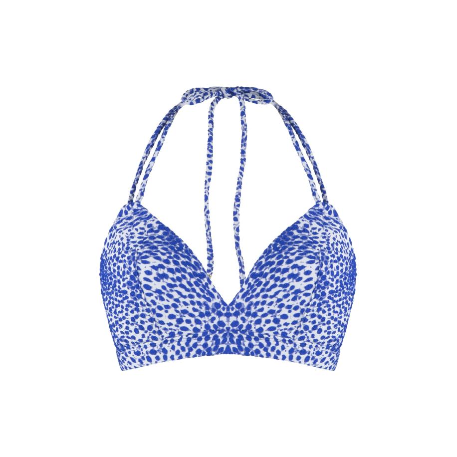 LingaDore LingaDore Bikinitop blauw / offwhite -