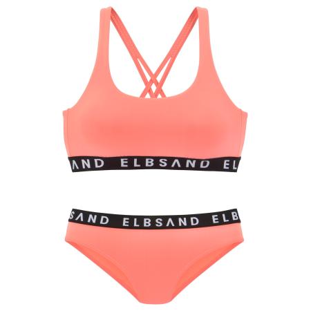 Elbsand Elbsand Bikini koraal / zwart / wit
