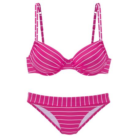 VIVANCE VIVANCE Bikini pink / wit