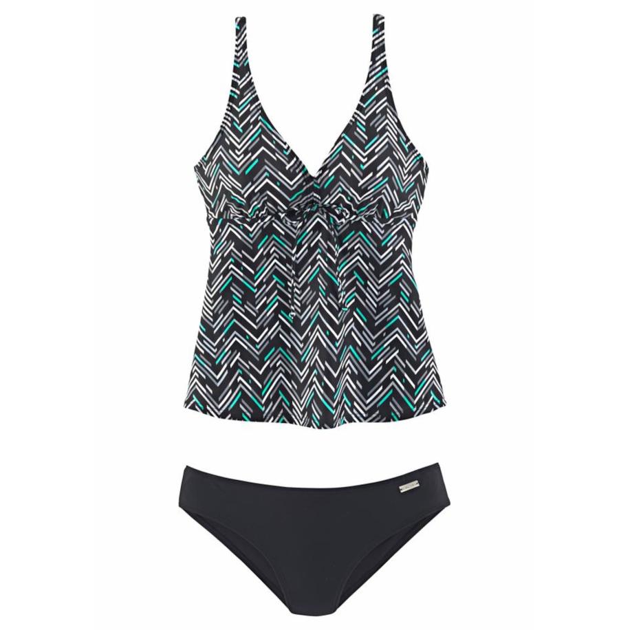 Lascana LASCANA Tankini zwart / wit -