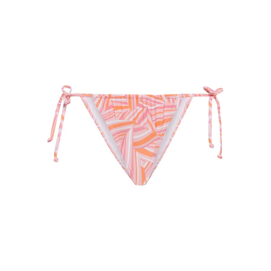 Lascana LSCN by LASCANA Bikinibroek Lisa oranje / rosa / oudroze / wit -