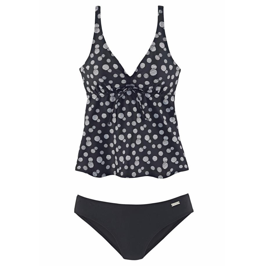 Lascana LASCANA Tankini zwart / wit -