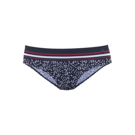 Lascana LASCANA Bikinibroek Minimal navy / rood / wit