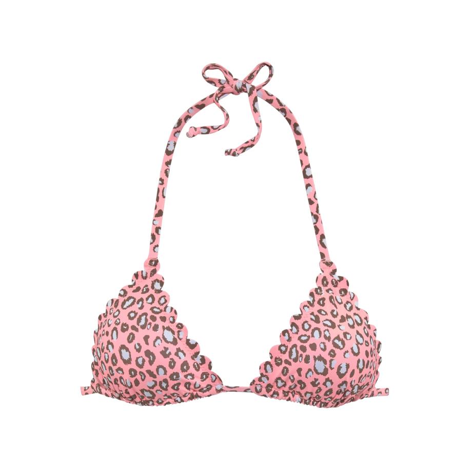 Lascana LASCANA Bikinitop opaal / donkerbruin / zalm roze -