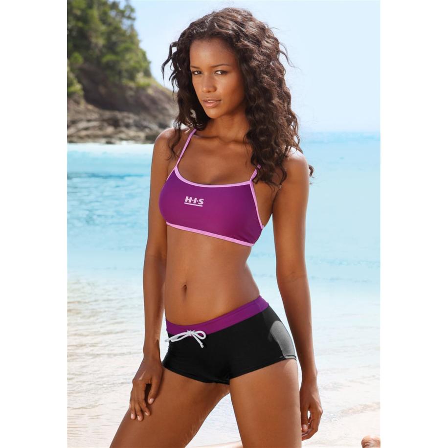 H.I.S H.I.S Bikini lila / zwart -