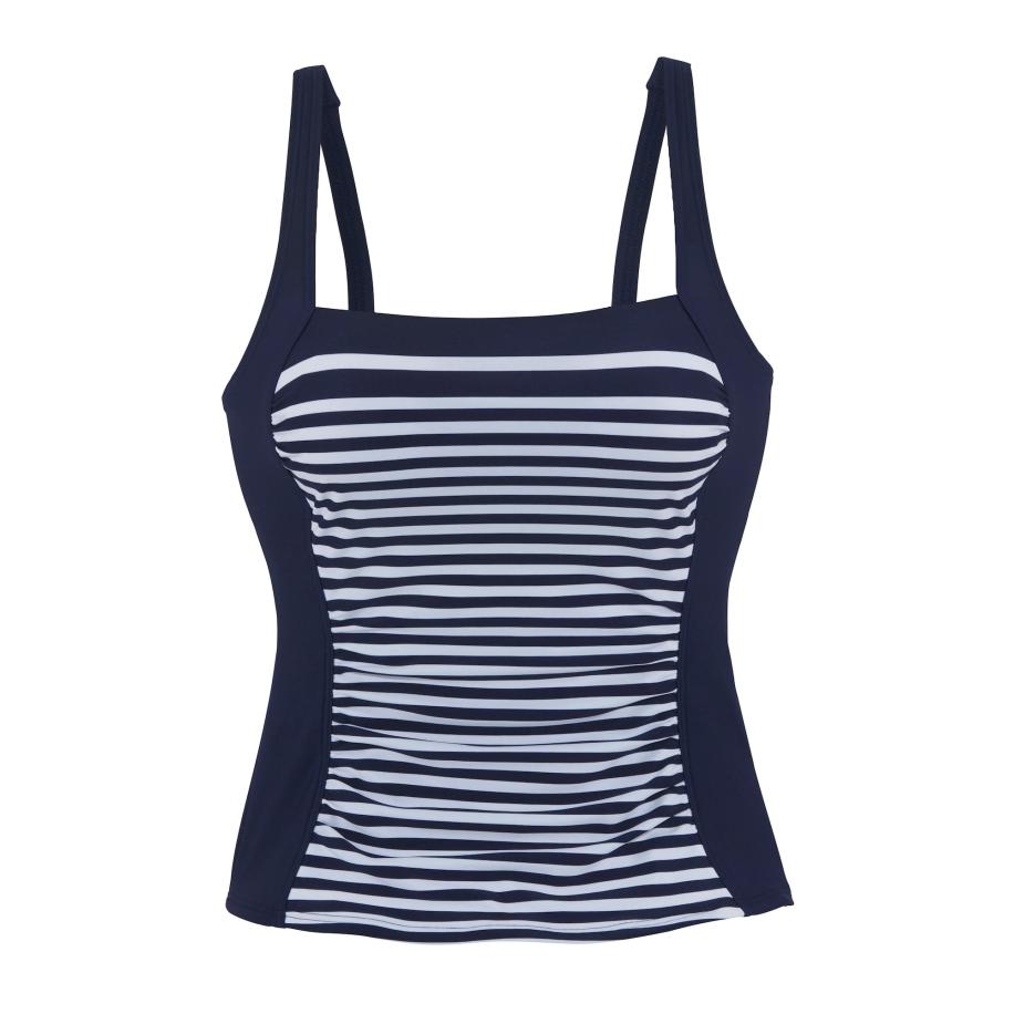 Lascana LASCANA Tankinitop marine / wit -